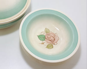 Susie Cooper Dessert Set – Patricia Rose Pattern