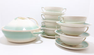 Susie Cooper Soup Set – Patricia Rose Pattern