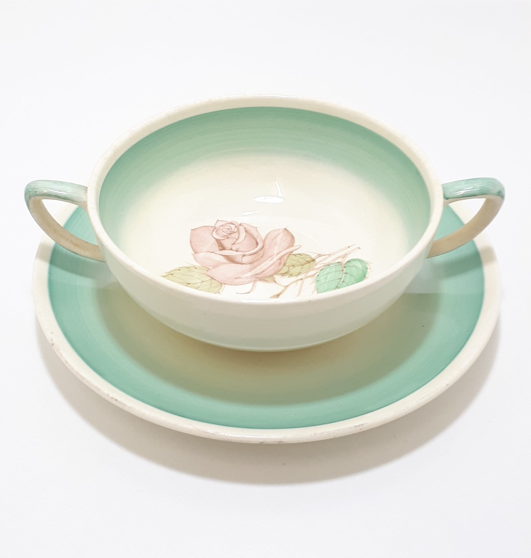 Susie Cooper Soup Set – Patricia Rose Pattern