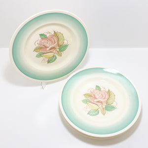 Susie Cooper Set of Bread / Salad Plates – Patricia Rose Pattern