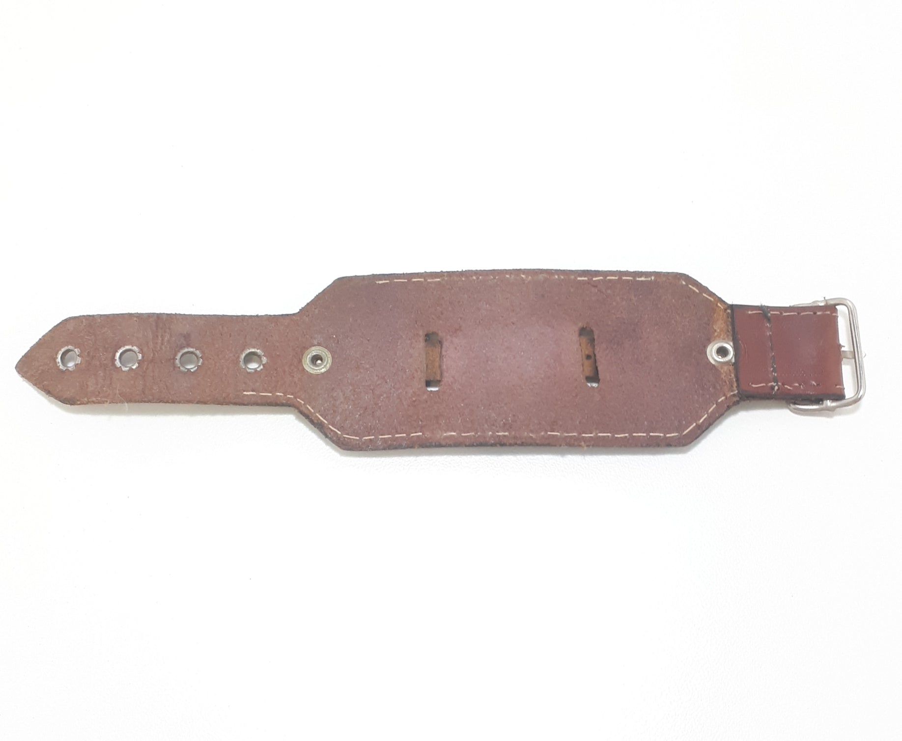 Vintage (Possibly Older) Genuine Leather Watchstrap