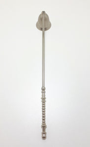 Silver Plated Vintage Solid Stem With Swivel Bowl Mid-Century Candle Snuffer – Bell Shape
