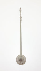 Silver Plated Vintage Solid Stem With Swivel Bowl Mid-Century Candle Snuffer – Bell Shape