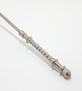 Silver Plated Vintage Solid Stem With Swivel Bowl Mid-Century Candle Snuffer – Bell Shape