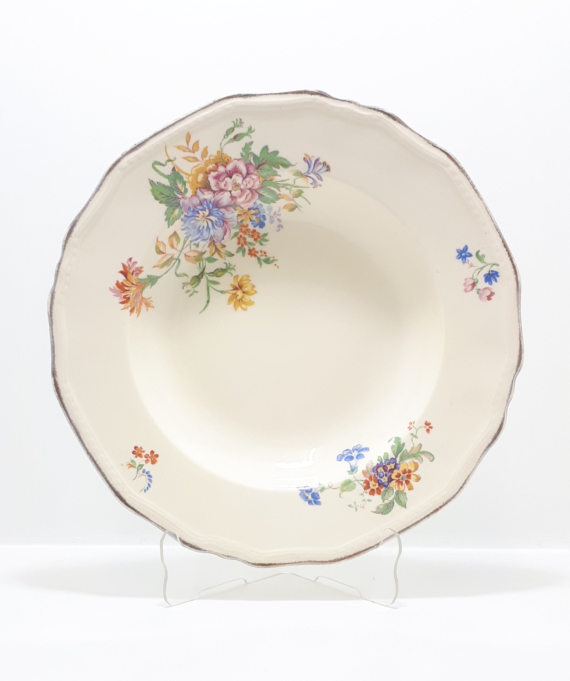 Vintage 1930’s Alfred Meakin Soup Bowl – Brighton Pattern