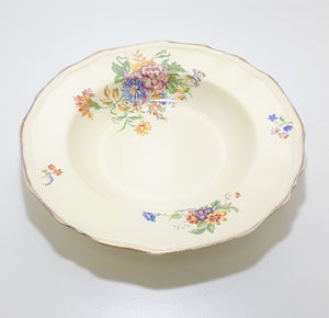 Vintage 1930’s Alfred Meakin Soup Bowl – Brighton Pattern