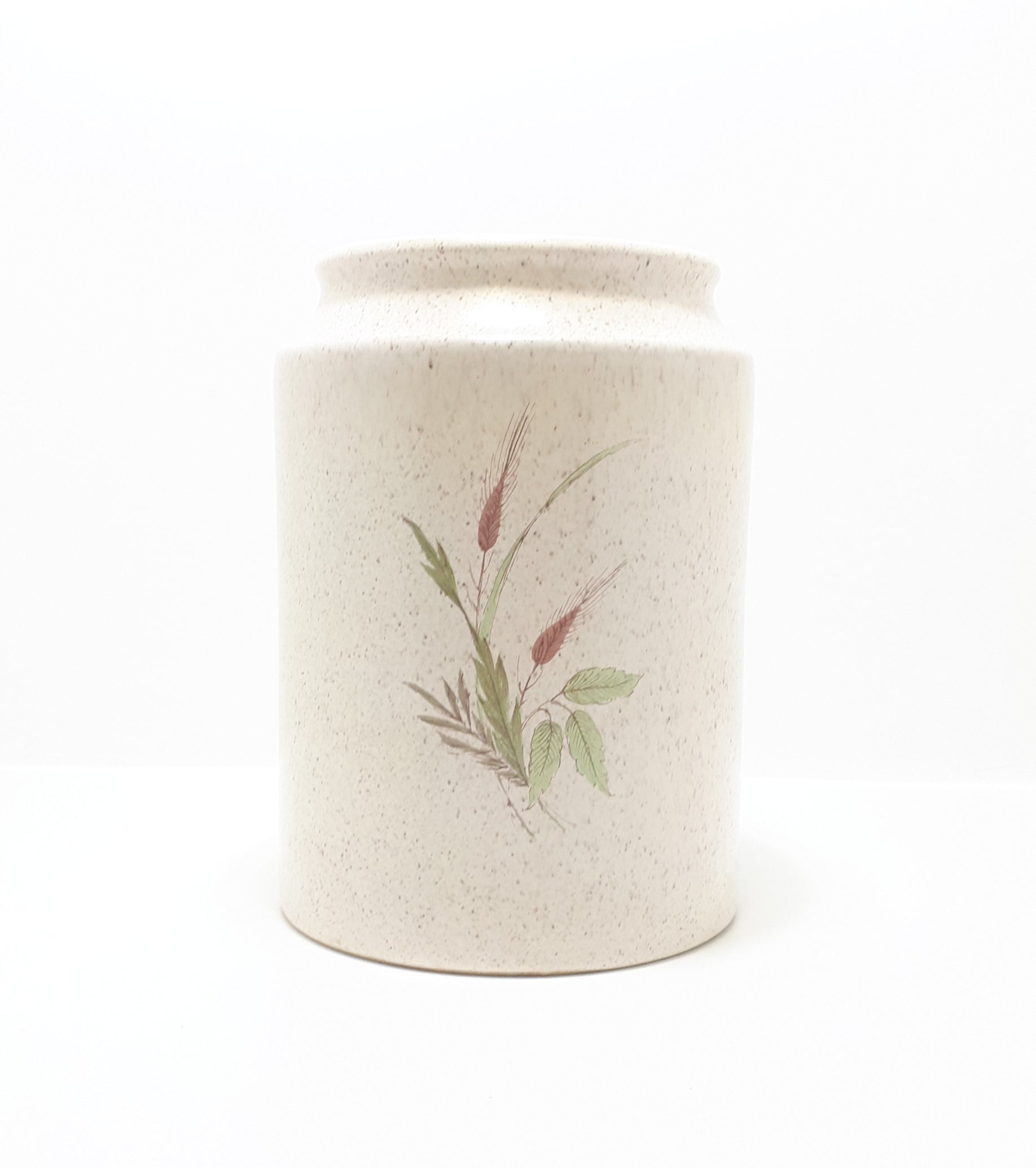 Vintage South African Crane Ware Studio Art Pottery Storage Canister