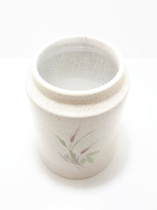 Vintage South African Crane Ware Studio Art Pottery Storage Canister