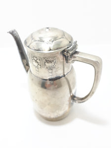 Antique Silver Plated Demitasse Coffee Pot