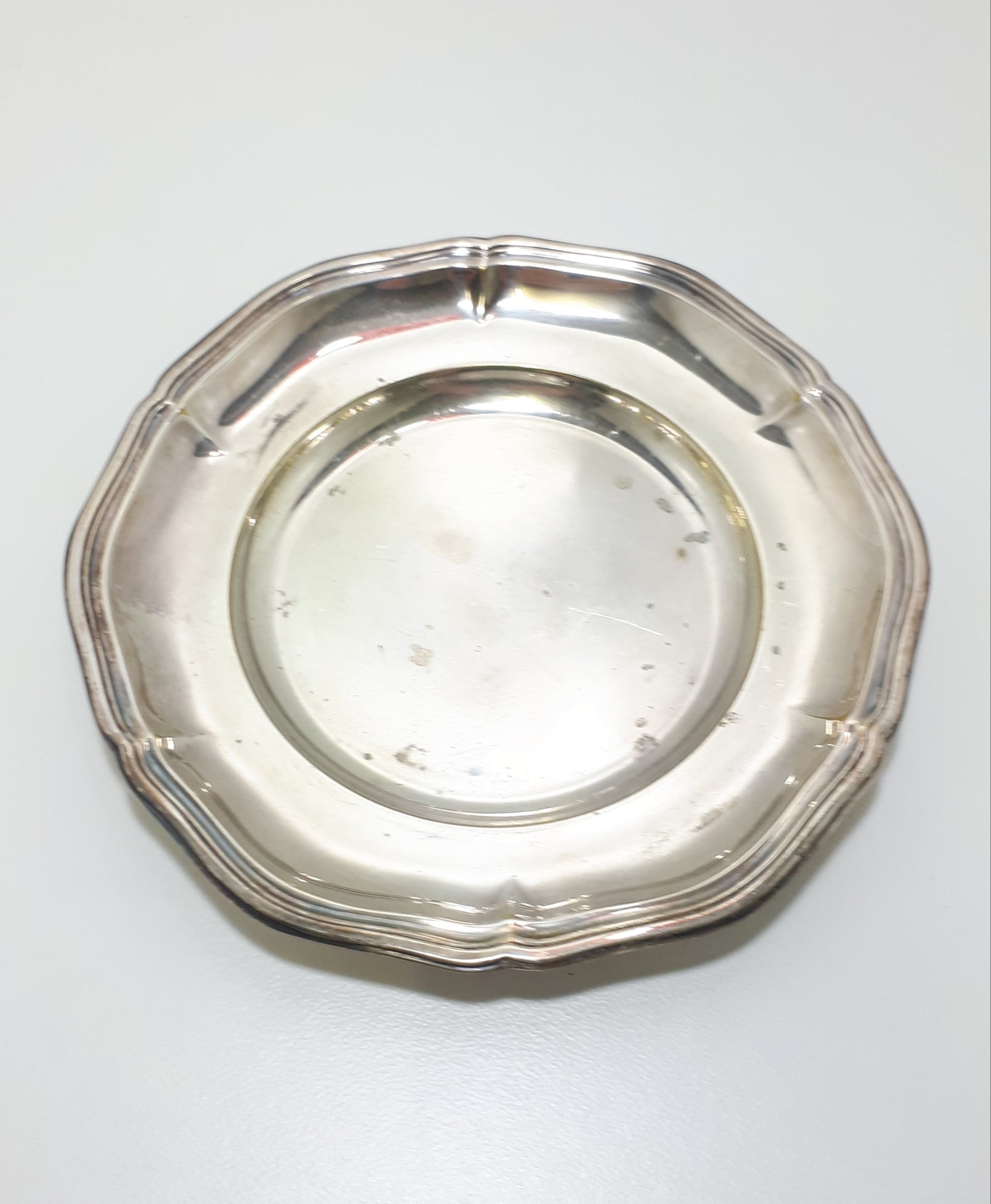 Small Electroplate on Brass Sweets Dish