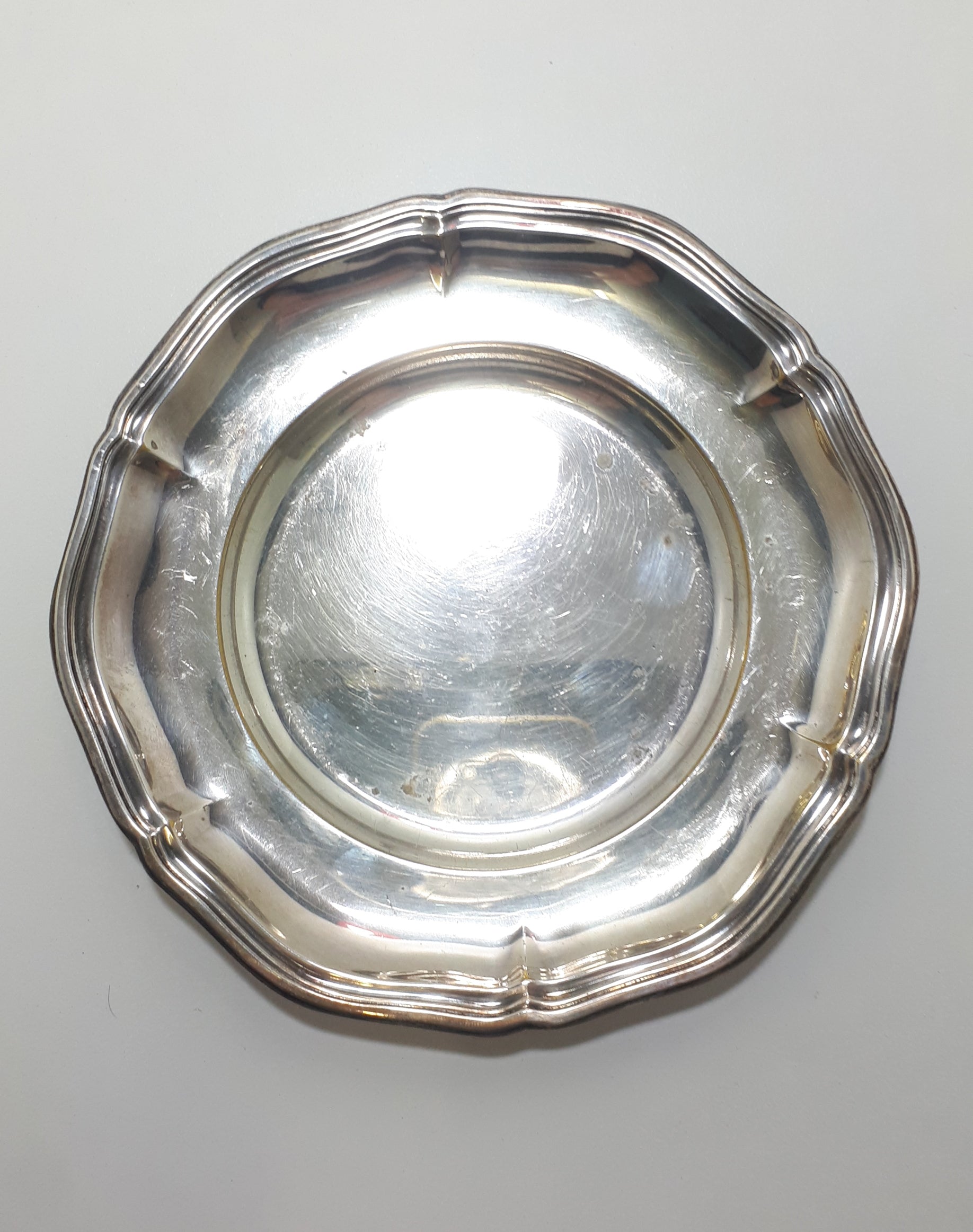 Small Electroplate on Brass Sweets Dish