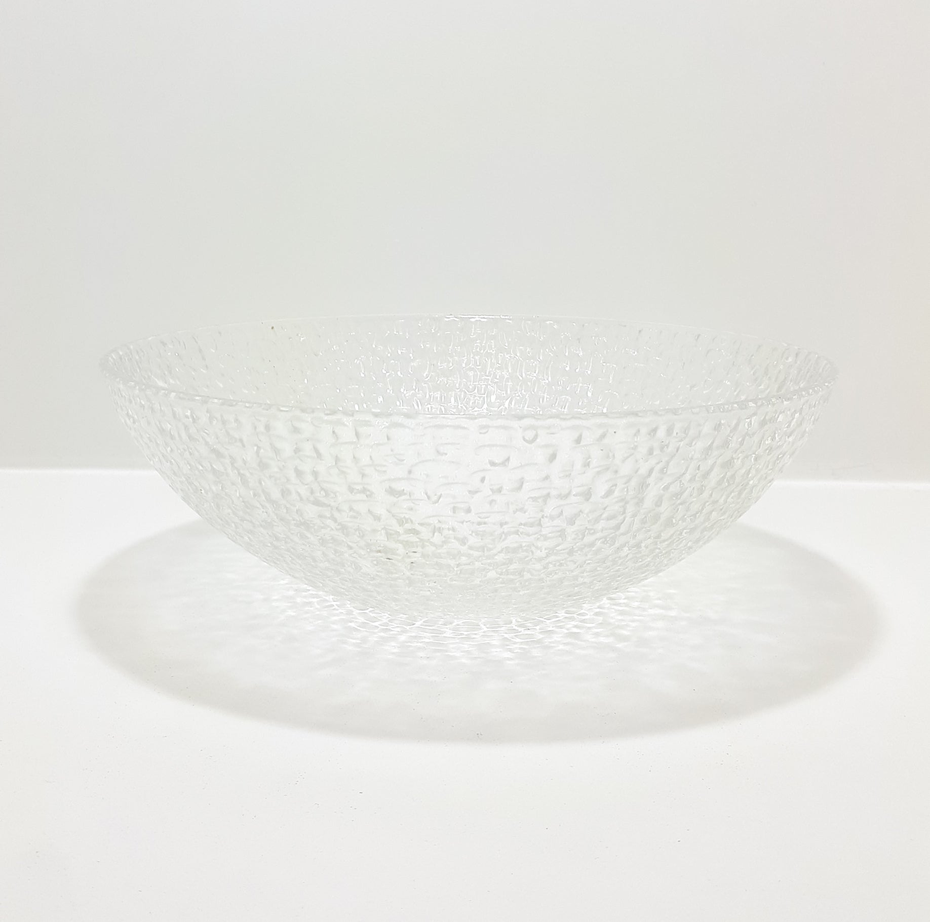 9 Piece Vintage Glass Dessert Set – Serving Bowl & 8 Dessert Bowls