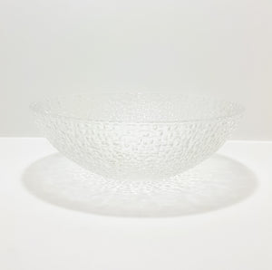9 Piece Vintage Glass Dessert Set – Serving Bowl & 8 Dessert Bowls