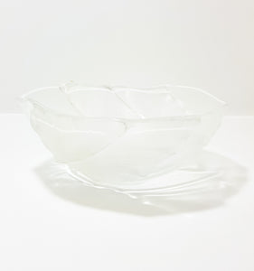 Vintage Glass Display Bowl