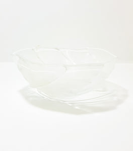 Vintage Glass Display Bowl