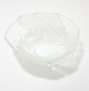 Vintage Glass Display Bowl
