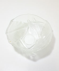 Vintage Glass Display Bowl