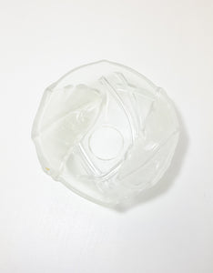 Vintage Glass Display Bowl