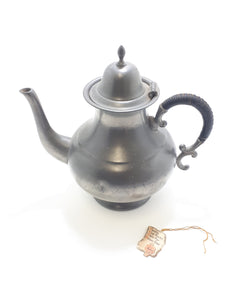 Vintage Dutch Kurz & Co Pewter Tea Pot