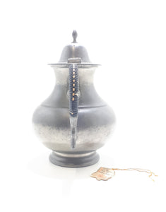 Vintage Dutch Kurz & Co Pewter Tea Pot