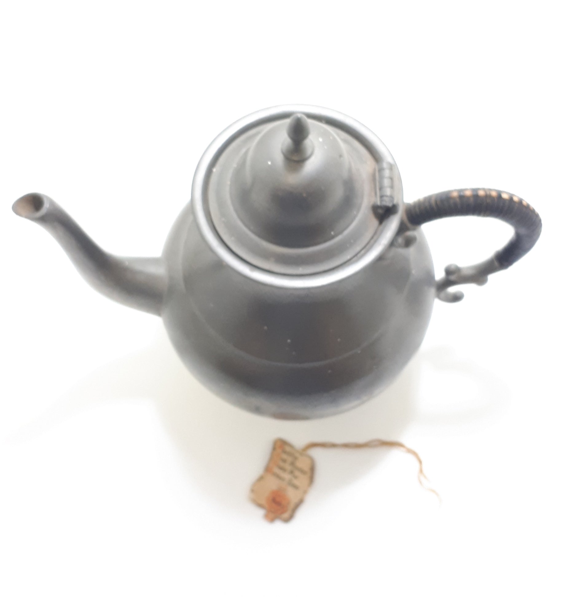 Vintage Dutch Kurz & Co Pewter Tea Pot