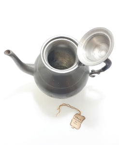 Vintage Dutch Kurz & Co Pewter Tea Pot