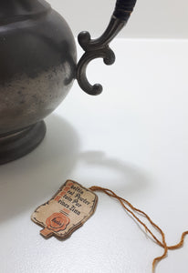 Vintage Dutch Kurz & Co Pewter Tea Pot
