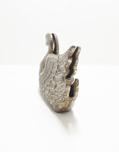 Vintage Cast Metal Swan Letter Holder