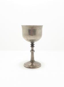 Vintage Silver Plated Wine Goblet