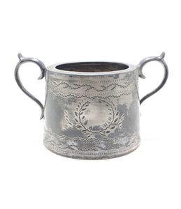 Antique Neoclassical Style Double Handle Sugar Bowl