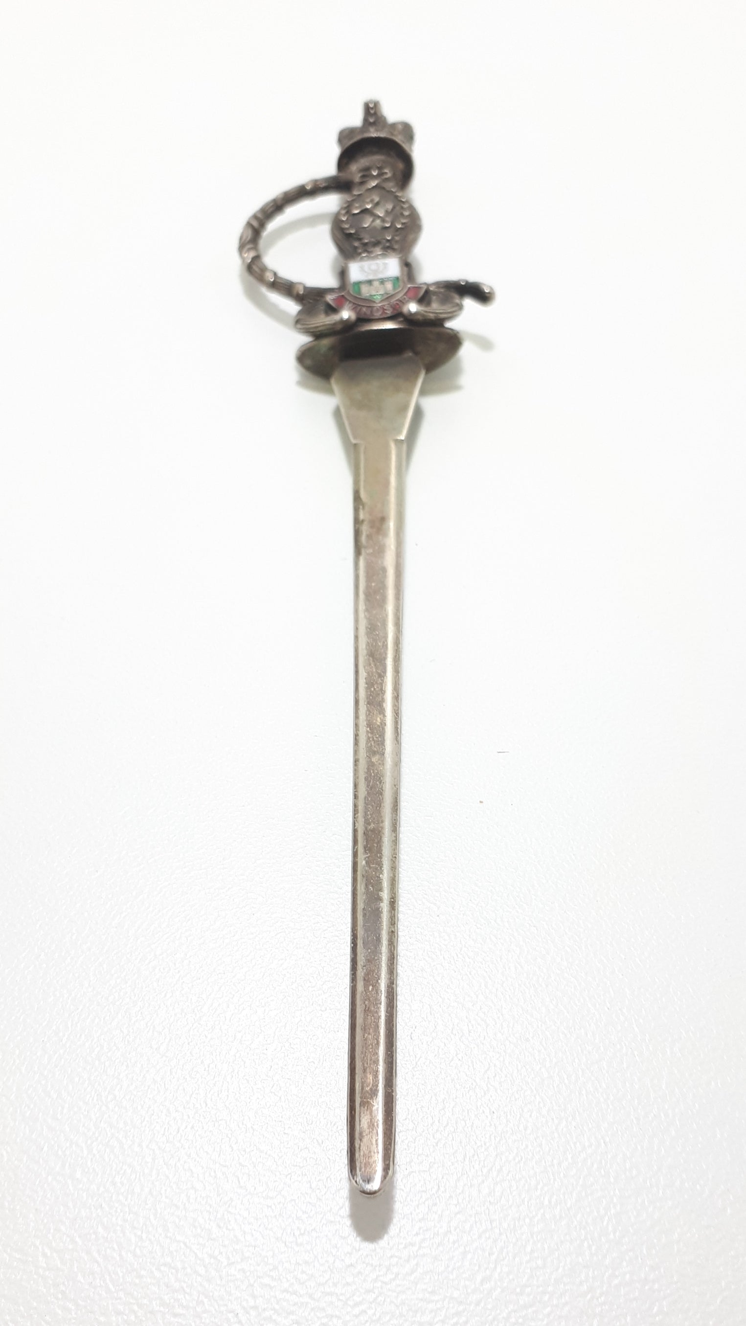 Windsor Souvenir Sword Letter Opener With Genuine Leather Sheath
