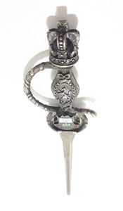 Windsor Souvenir Sword Letter Opener With Genuine Leather Sheath