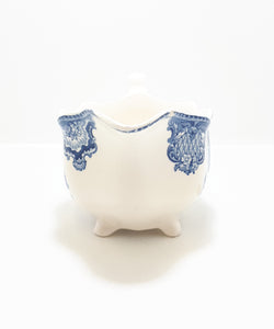 Ceramic Johnson Bros “Old Britain Castles” Blue Sauce / Gravy Boat