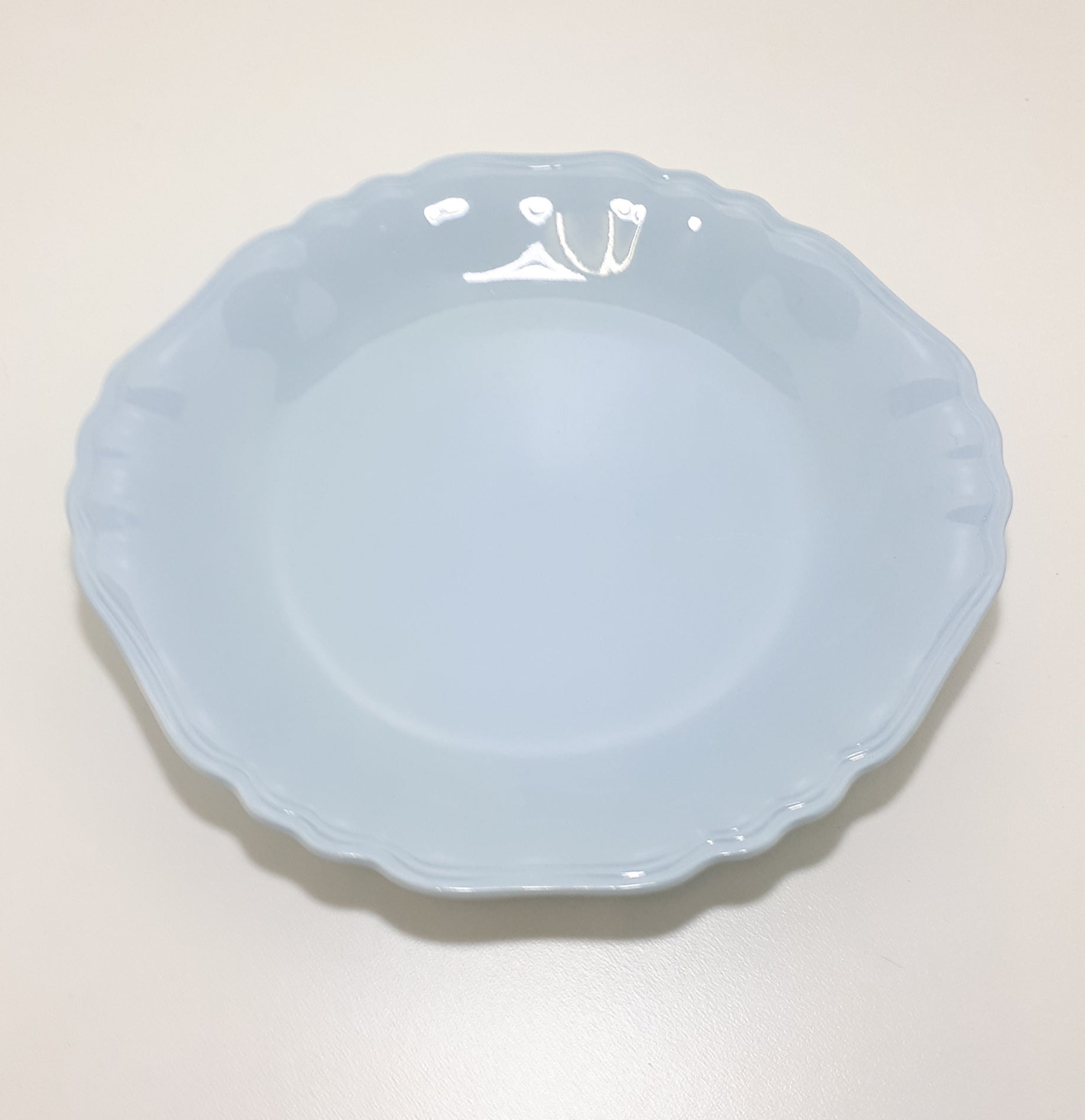 Vintage 1940’s J&G Meakin Sky Blue Dinner Plate – Celeste Pattern