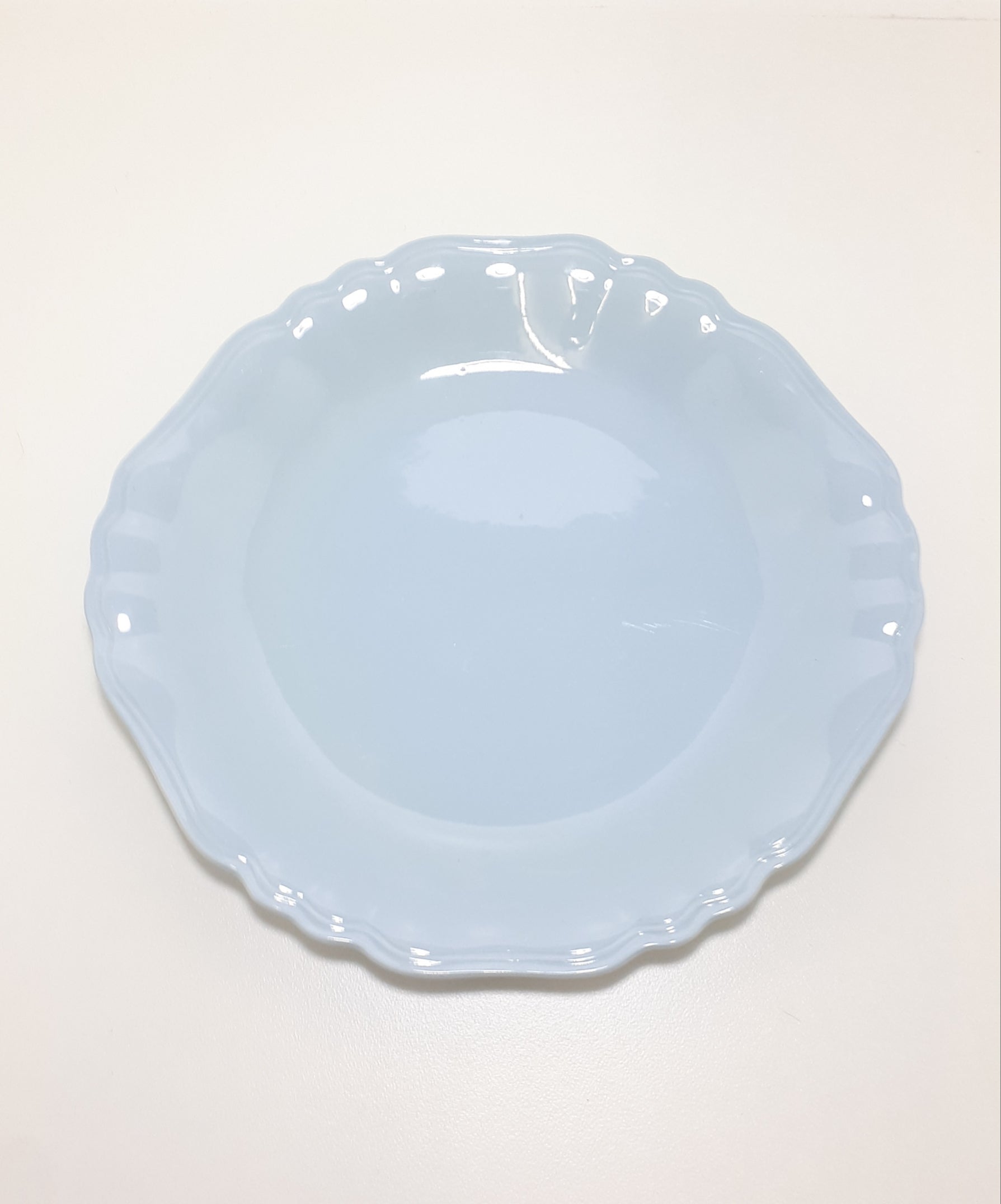 Vintage 1940’s J&G Meakin Sky Blue Dinner Plate – Celeste Pattern