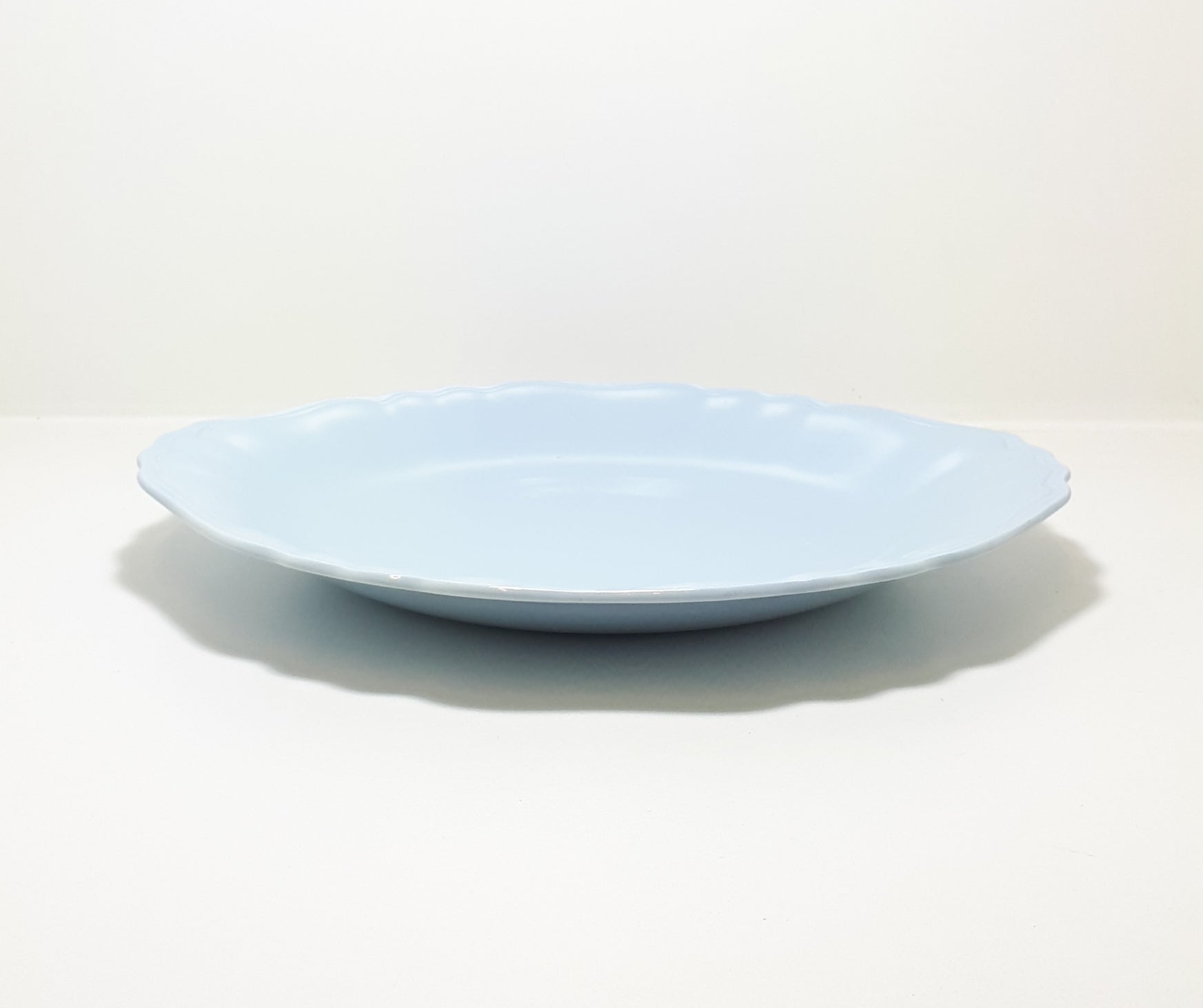 Vintage 1940’s J&G Meakin Sky Blue Dinner Plate – Celeste Pattern