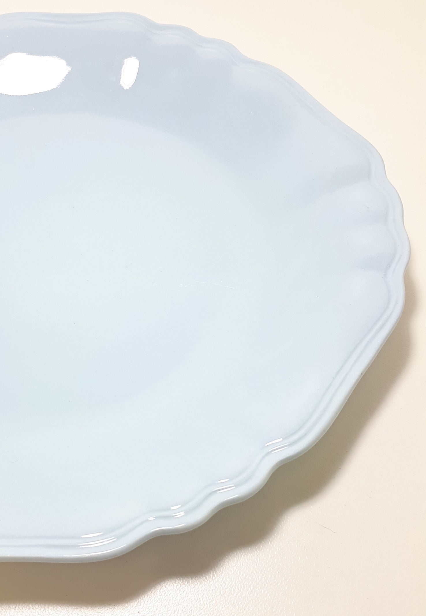 Vintage 1940’s J&G Meakin Sky Blue Dinner Plate – Celeste Pattern