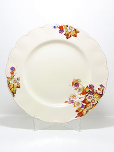Vintage c.1936-54 Grindley Creampetal Dinner Plate – Unknown Pattern