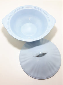 Vintage 1940’s J&G Meakin Sky Blue Vegetable Tureen – Celeste Pattern