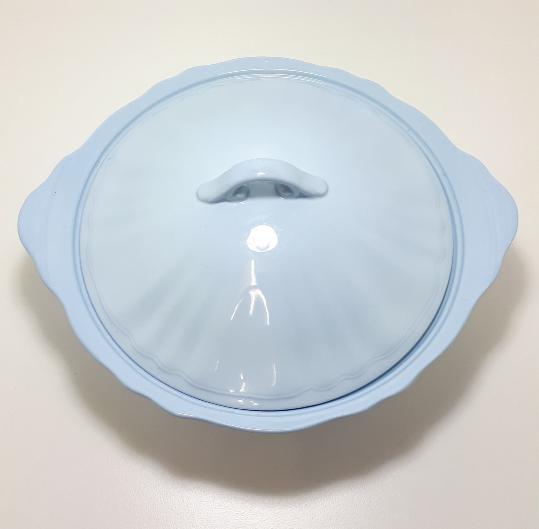 Vintage 1940’s J&G Meakin Sky Blue Vegetable Tureen – Celeste Pattern