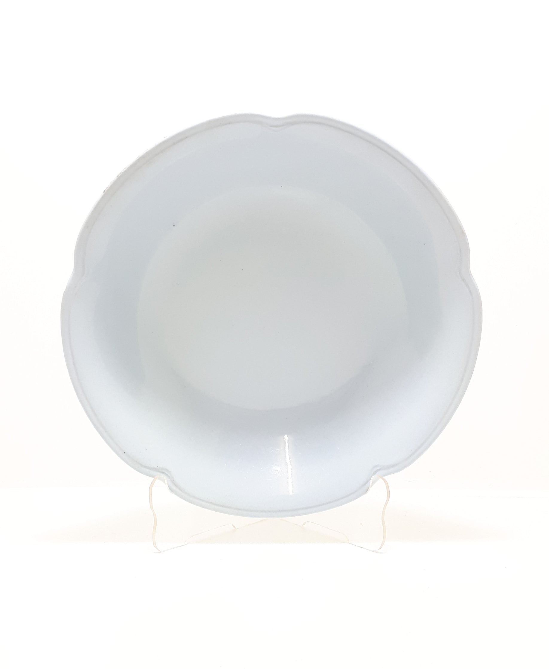 Vintage Johnson Bros Greydawn Soup Bowl – Sky Blue
