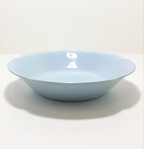 Vintage Johnson Bros Greydawn Soup Bowl – Sky Blue