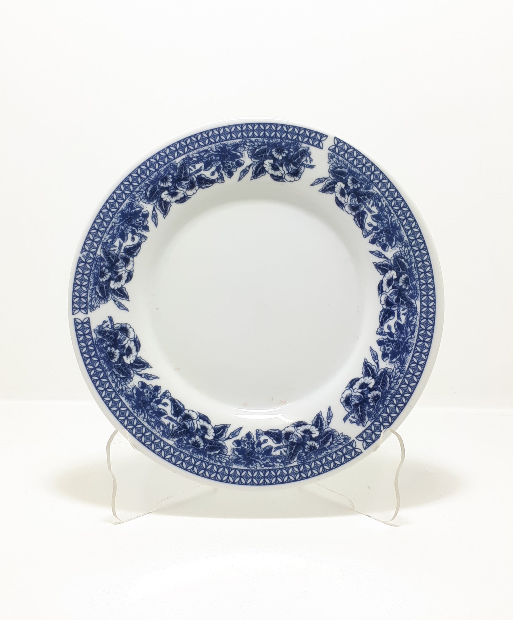 Set Of 6 Royal England Tea / Side Plates – Blue & White
