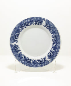 Set Of 6 Royal England Tea / Side Plates – Blue & White