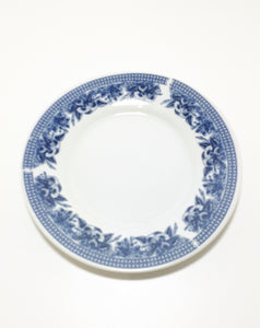 Set Of 6 Royal England Tea / Side Plates – Blue & White