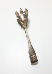 Vintage Olri (Rino Greggio) Italian Silver Plated Ice Tongs