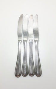 Set Of 4 Continental Edge Dinner Knives