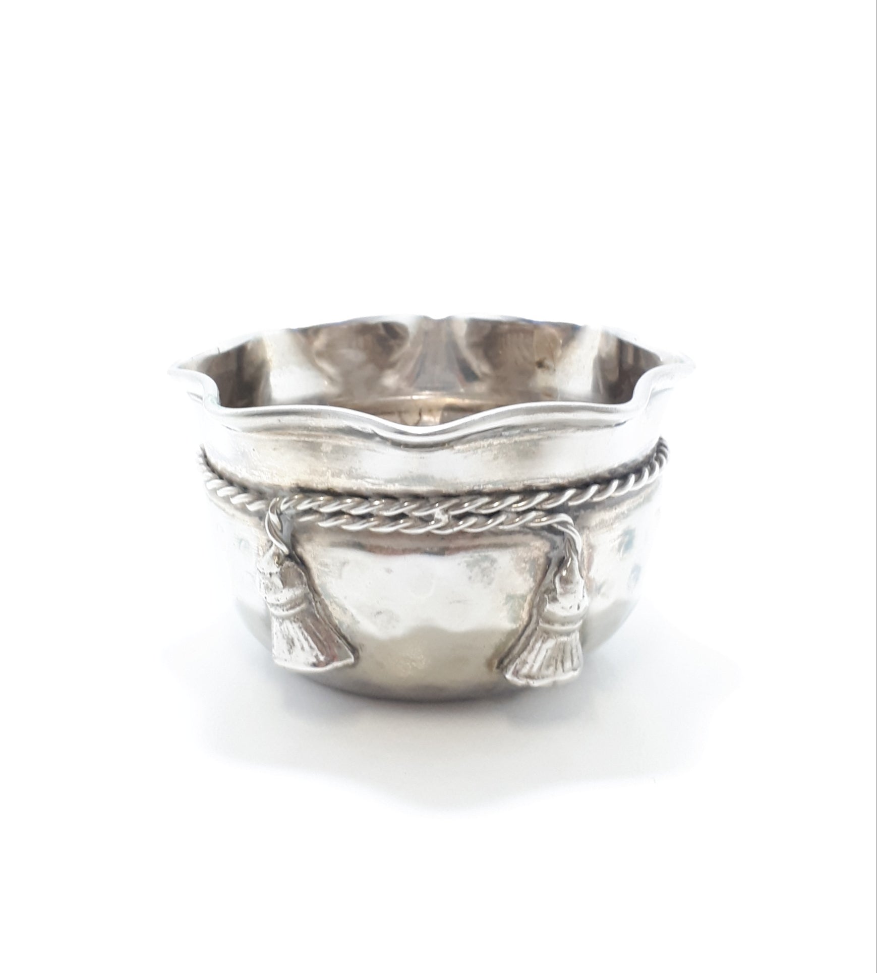 Small Vintage Silver Plated Cachepot