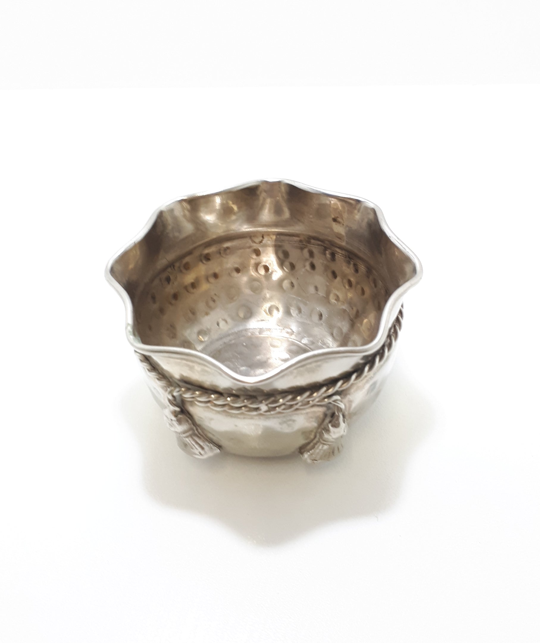Small Vintage Silver Plated Cachepot