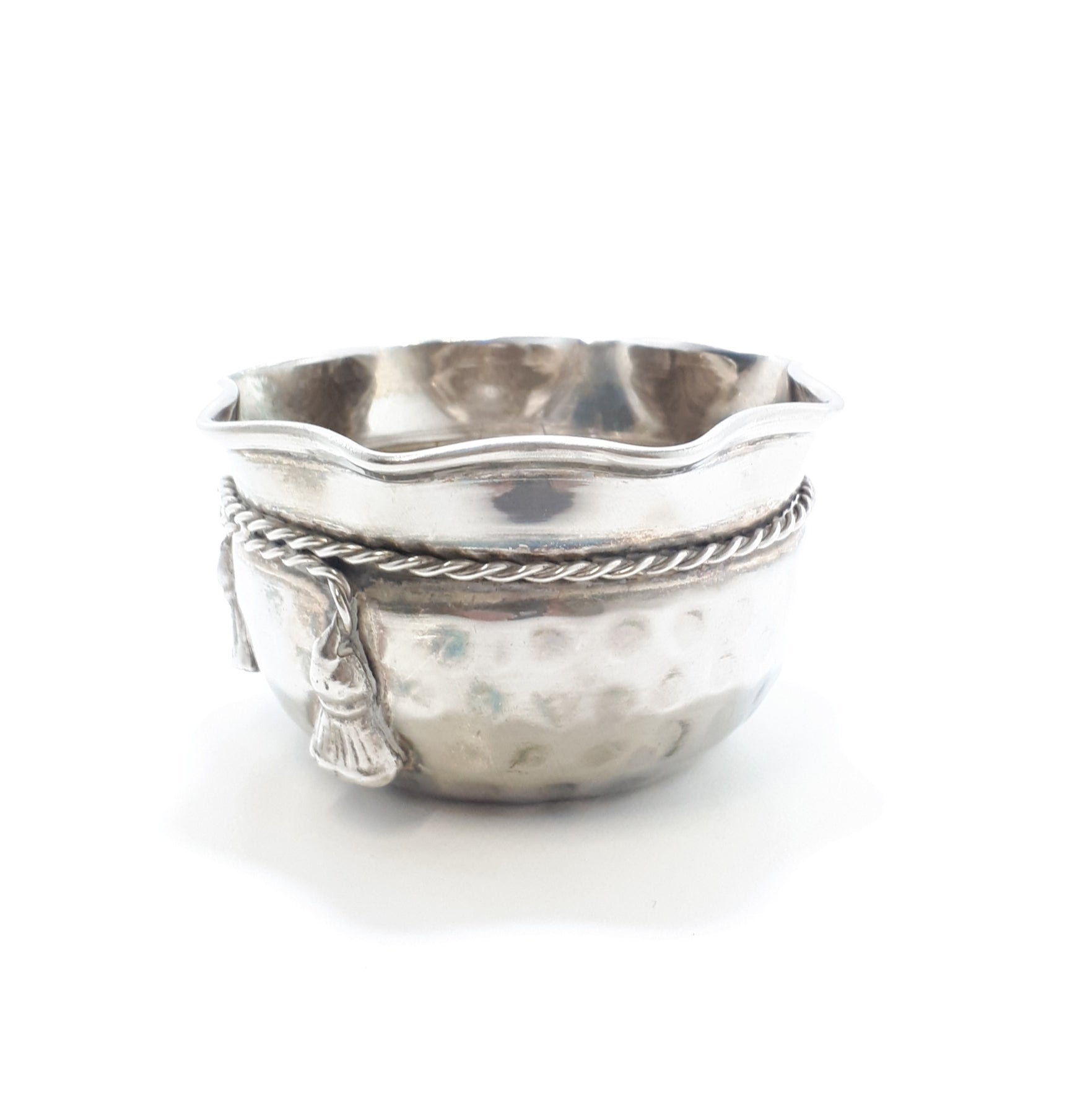 Small Vintage Silver Plated Cachepot